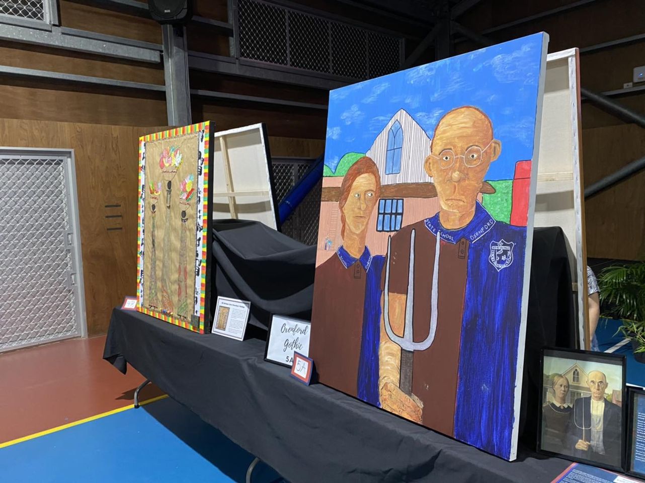 Oxenford State School Art Display